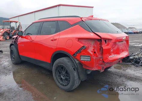 2021 Chevrolet Blazer Awd 2Lt из США, поврежденный, VIN 3GNKBHRSXMS575234